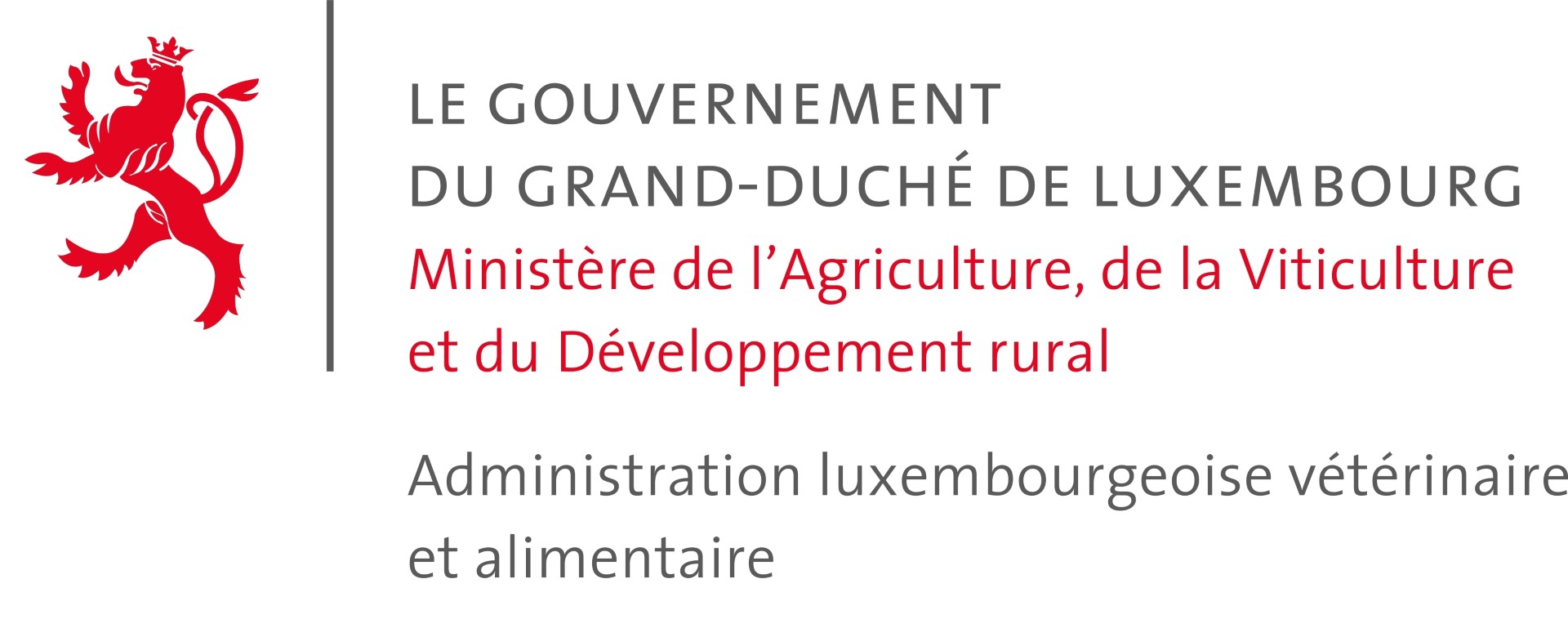 Logo of The Luxembourg Government Ministry of Agriculture, Food and Viticulture